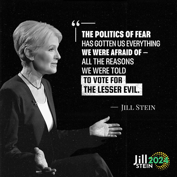Vote Jill Stein with the Green Party of&nbsp;Utah!